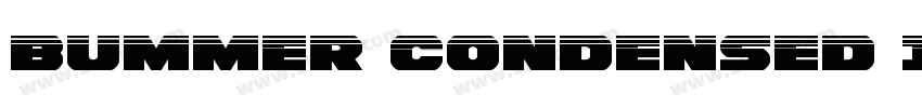 Bummer Condensed Ita字体转换